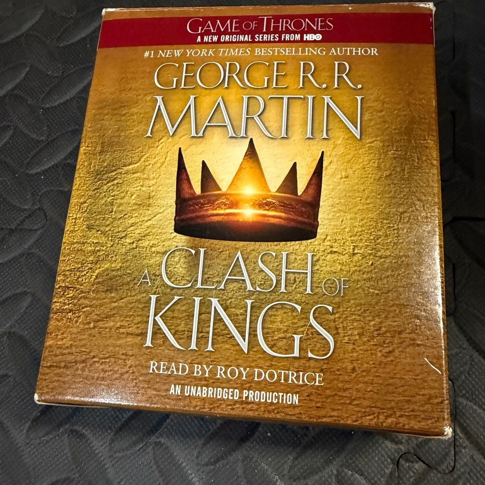 George R.R. Martin A Clash of Kings‎ Audiobook 30 CD Box Set Unabridged Book Two